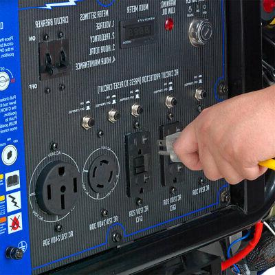DuroMax 15000-Watt Gas Electric Portable Generator