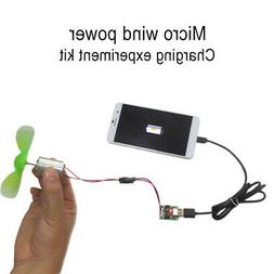Set Turbine Motor Alternator Emergency Phone Charger